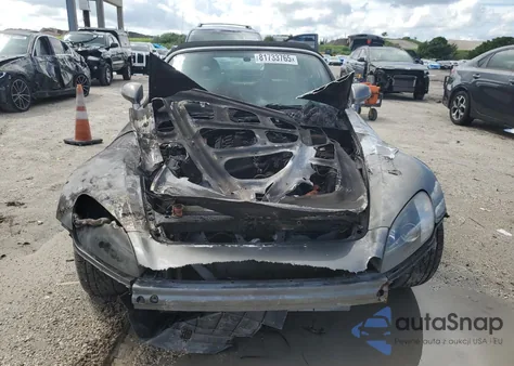 2000 Honda S2000 z USA, uszkodzony, nr VIN JHMAP1148YT008251